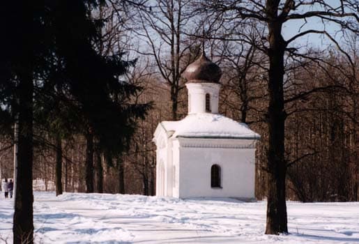 Часовня зимой