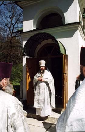 Освящение Престола храма-часовни