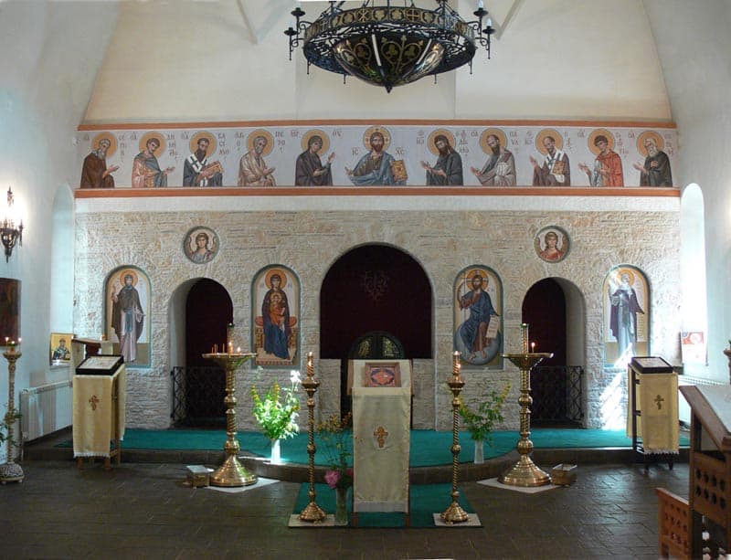 Алтарная преграда Сергиевского храма